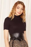 Women's Plain Leather Belt
