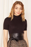 Women's Plain Leather Belt